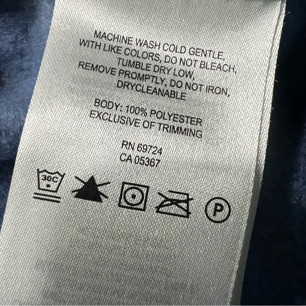 Columbia Blue Fleece Full zip Jacket XL - Image 3