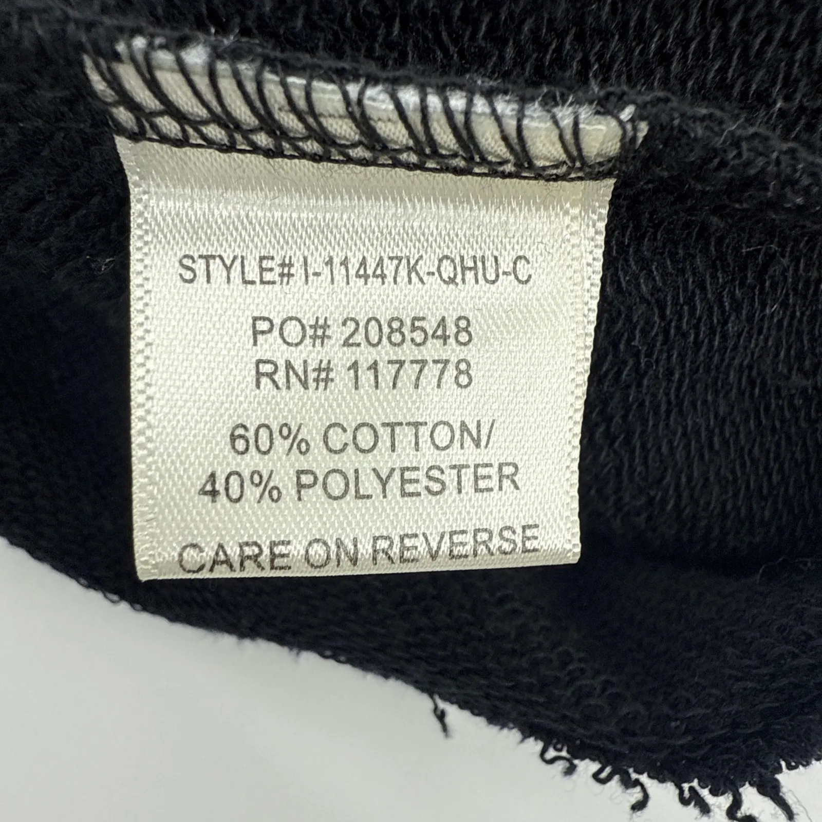 NWT Lovestitch Black Cropped Hoodie Colorful Embroidered Polka Dots Size Small - Image 6