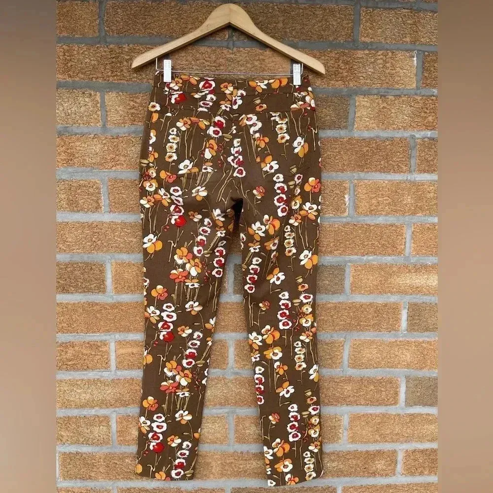 J. McLaughlin Floral Pants size 2 - Image 4