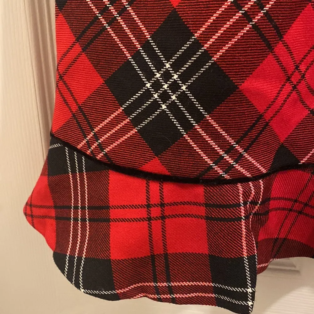 Wool Pendleton Plaid Skirt - Image 2