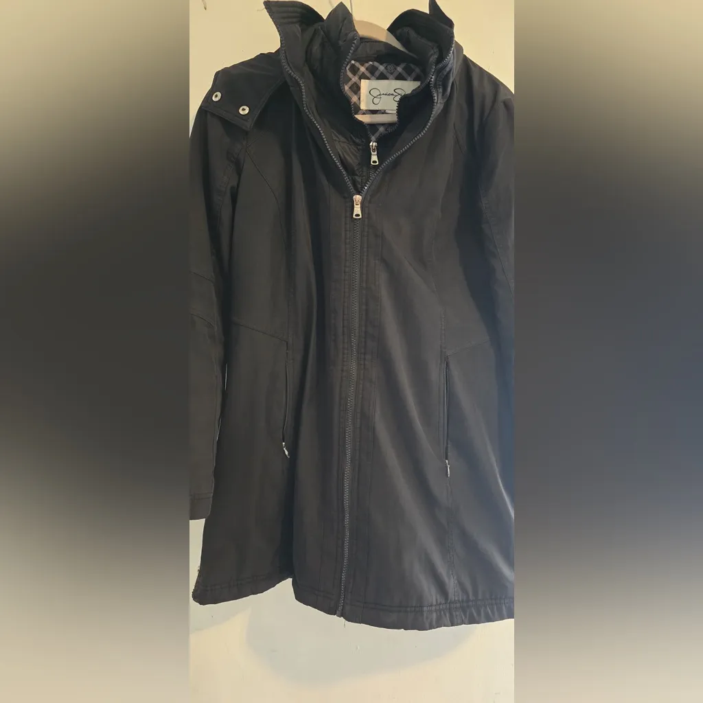 Jessica Simpson Black Hooded Ski Jacket - Image 15