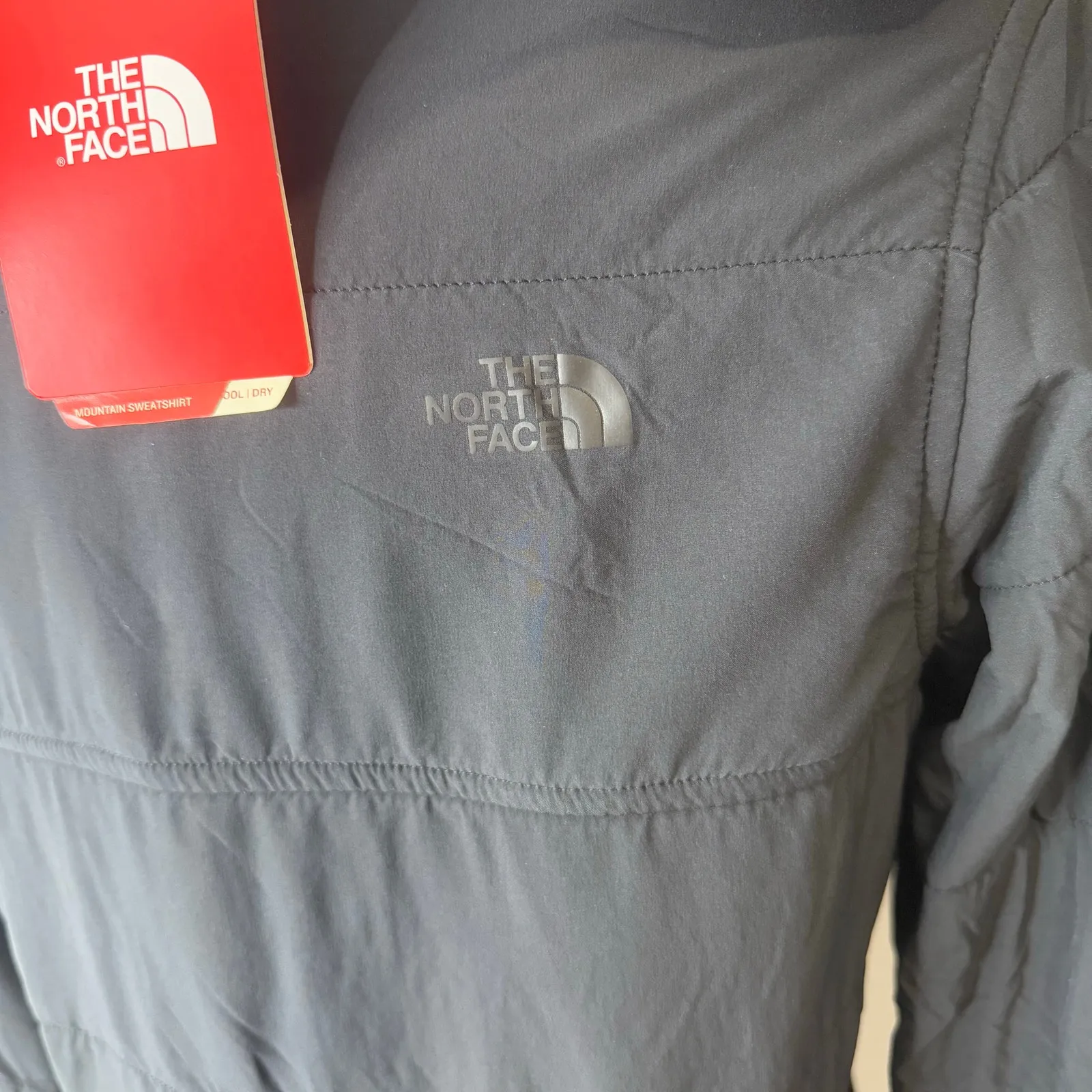 The North Face  Mountain 1/4 Zip Snap Sweatshirt, S - Image 9