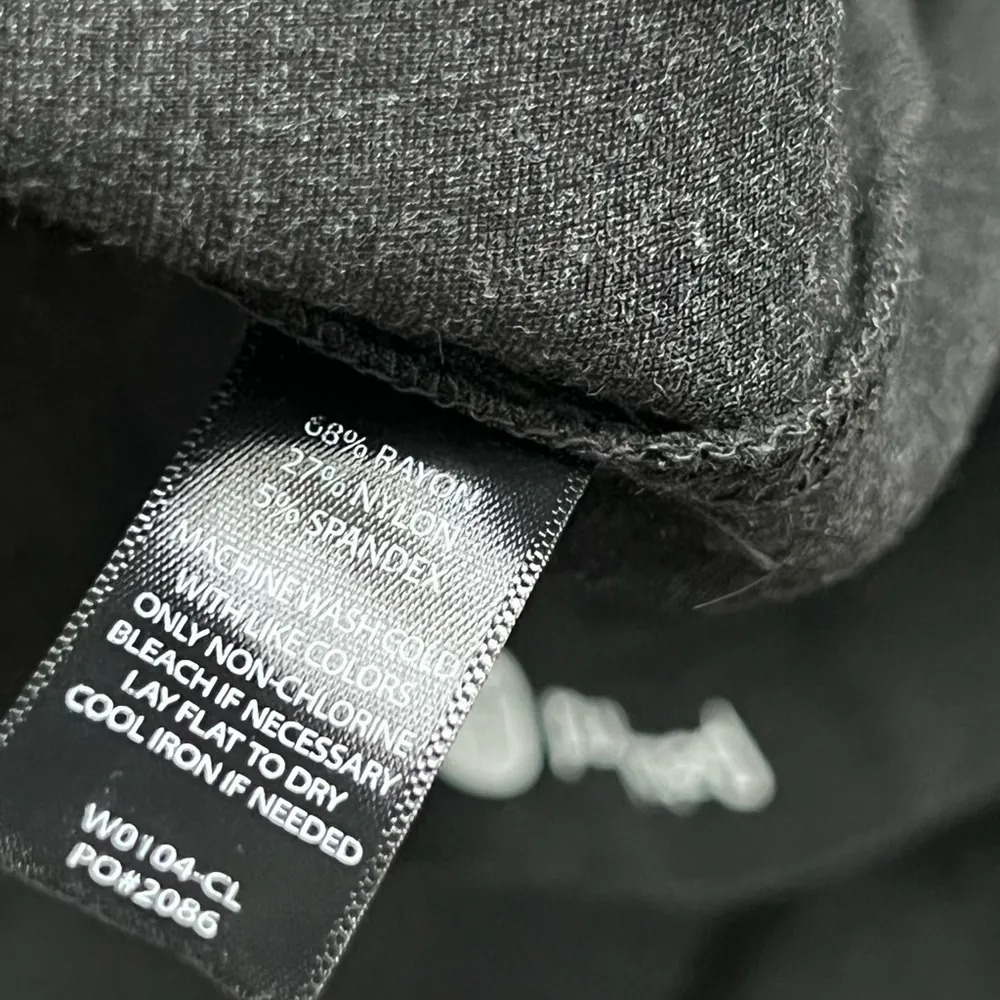 Betabrand Boot-Cut Classic Dress Pant Yoga Pants | Charcoal Grey | Large Petite - Image 8