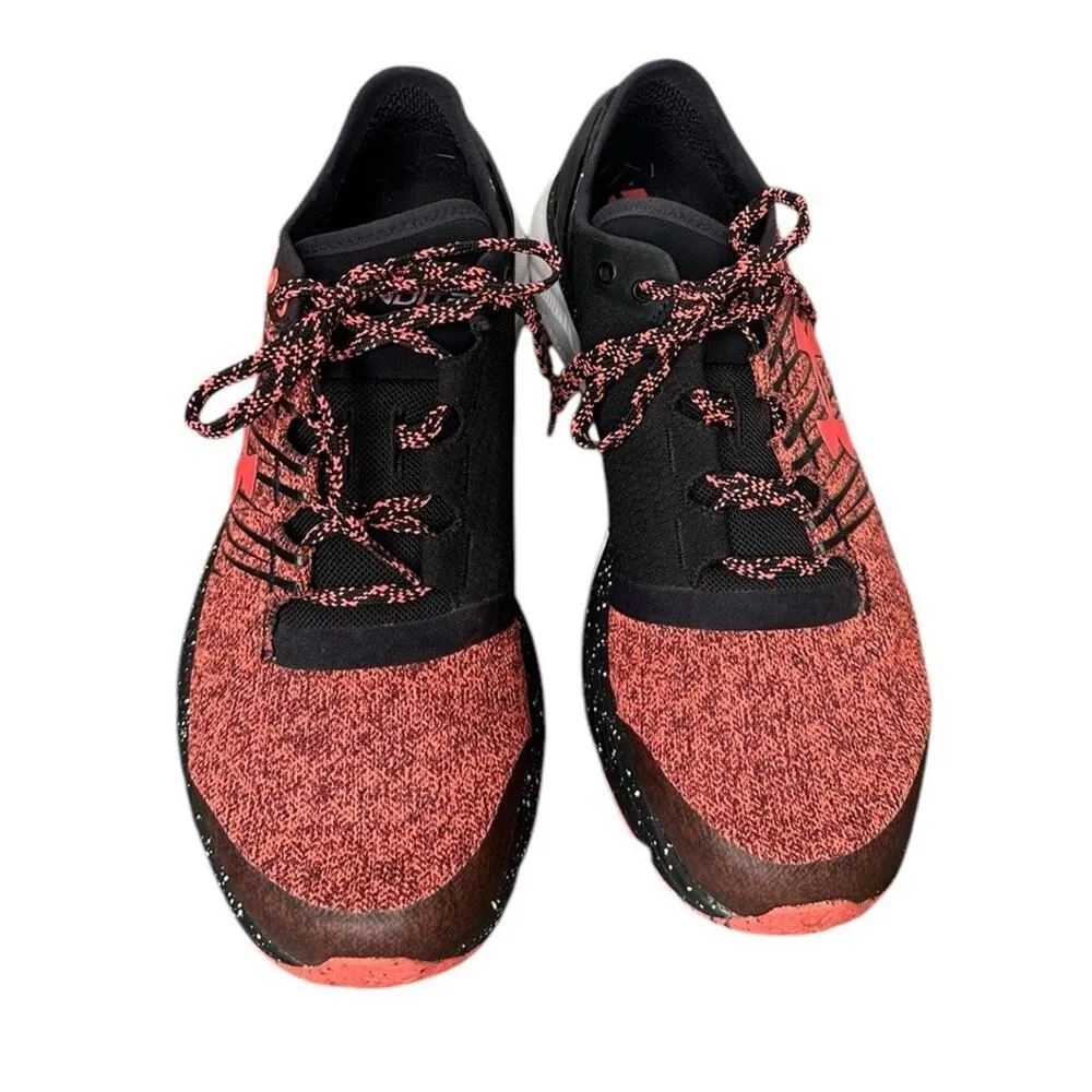 Under Armour Charged Bandit 2 Running Sneakers Shoes Womens 8.5 Red Black - Image 7
