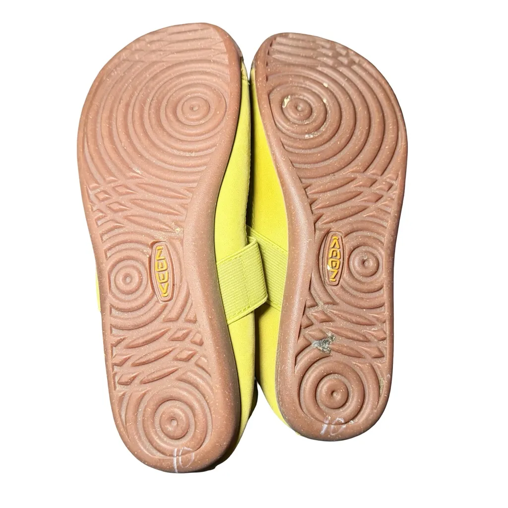 KEEN Women's Sienna Mary Janes Flat Shoes Yellow - Image 5