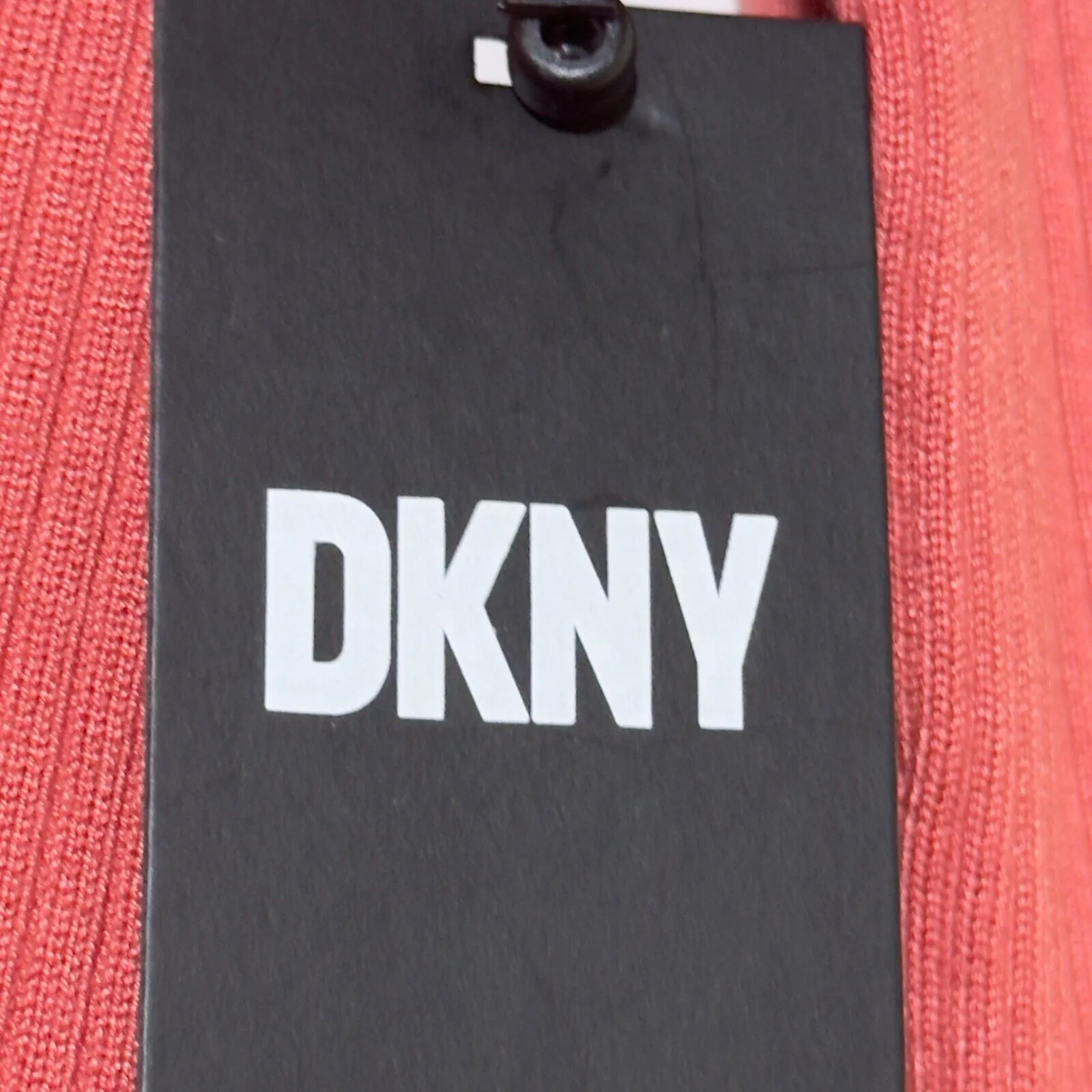 DKNY Ribbed Sleek Turtleneck Femininity Sweater NWT Women's Size Medium - Image 4