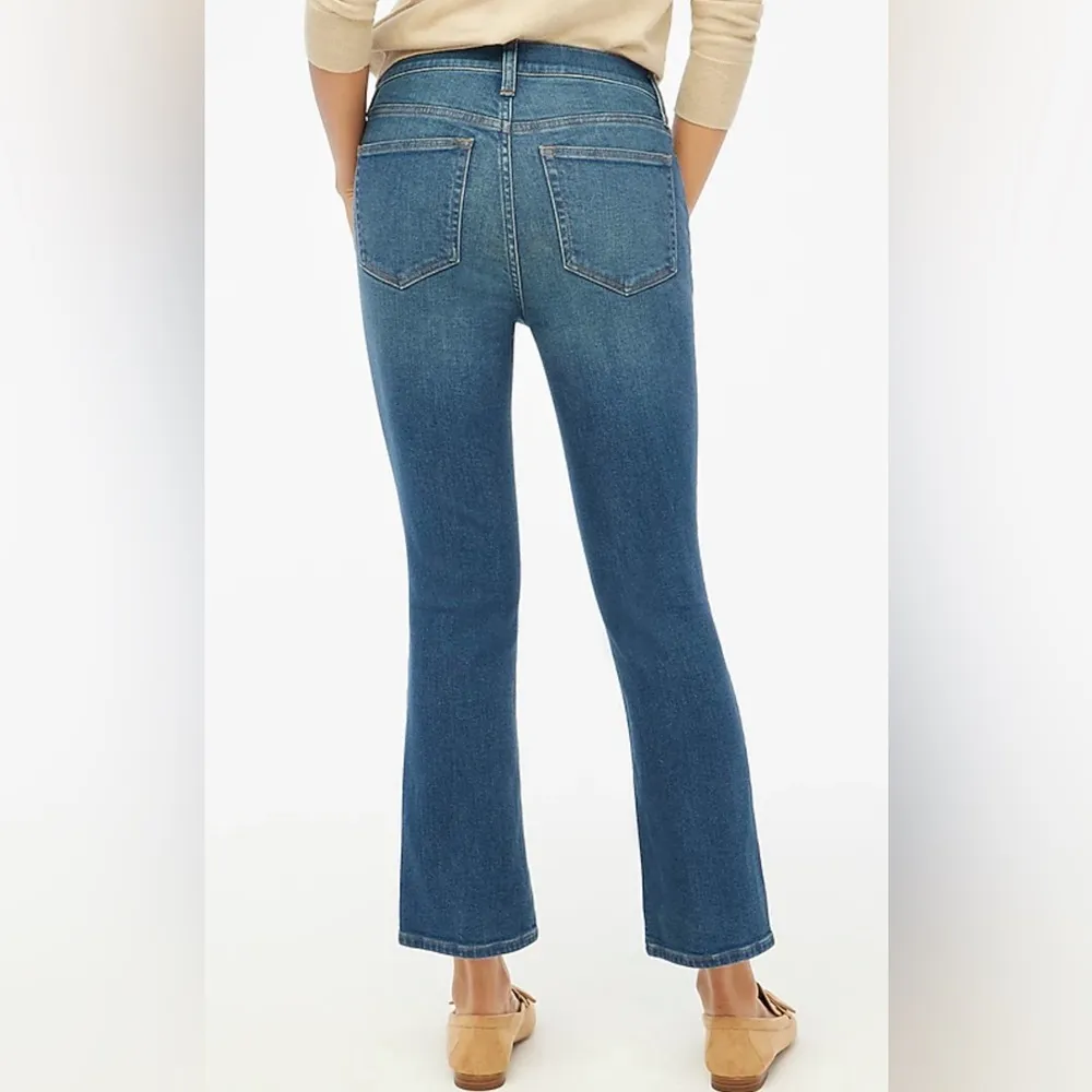 J. Crew Tall mid-rise flare crop jean in signature stretch 29T - Image 2