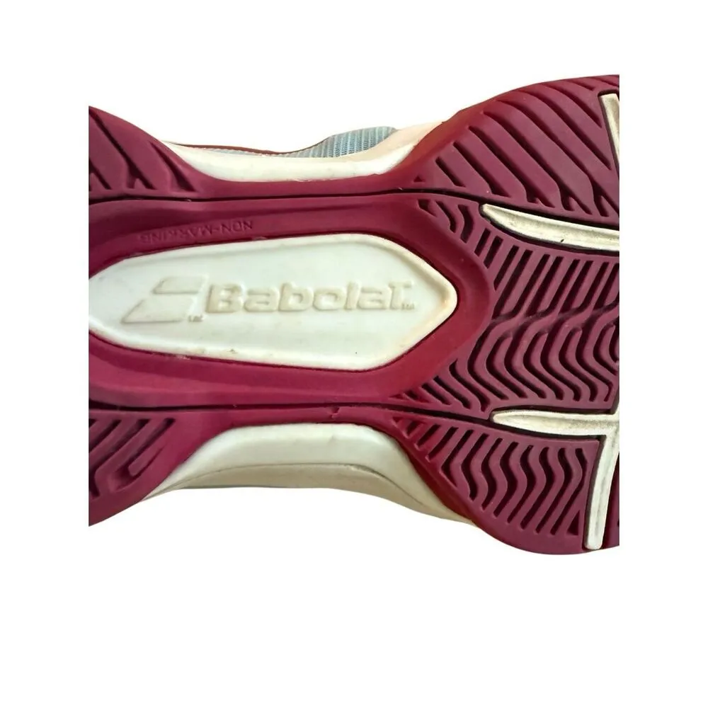 Babolat SFX3 All Court Clearwater/Cherry Tennis Shoes Women's Sz 6.5 Blue - Image 11