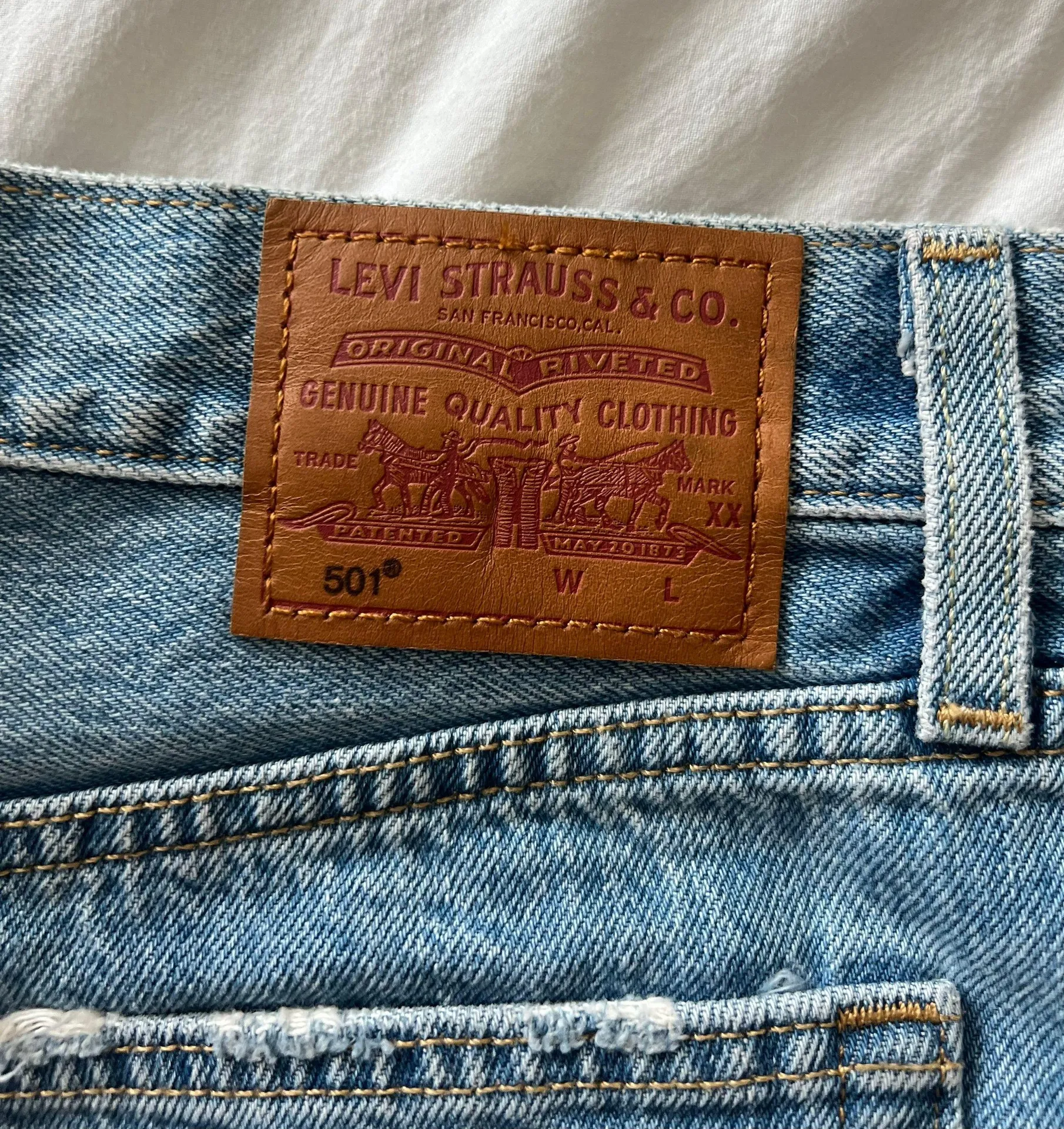 501 Denim Shorts - Image 3