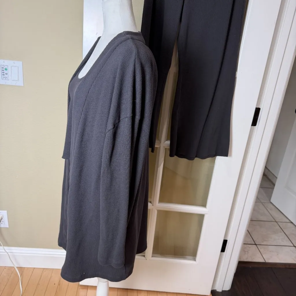 ANTHROPOLOGIE 3 Piece Saturday Sunday Loungewear Set Size Large - Image 5