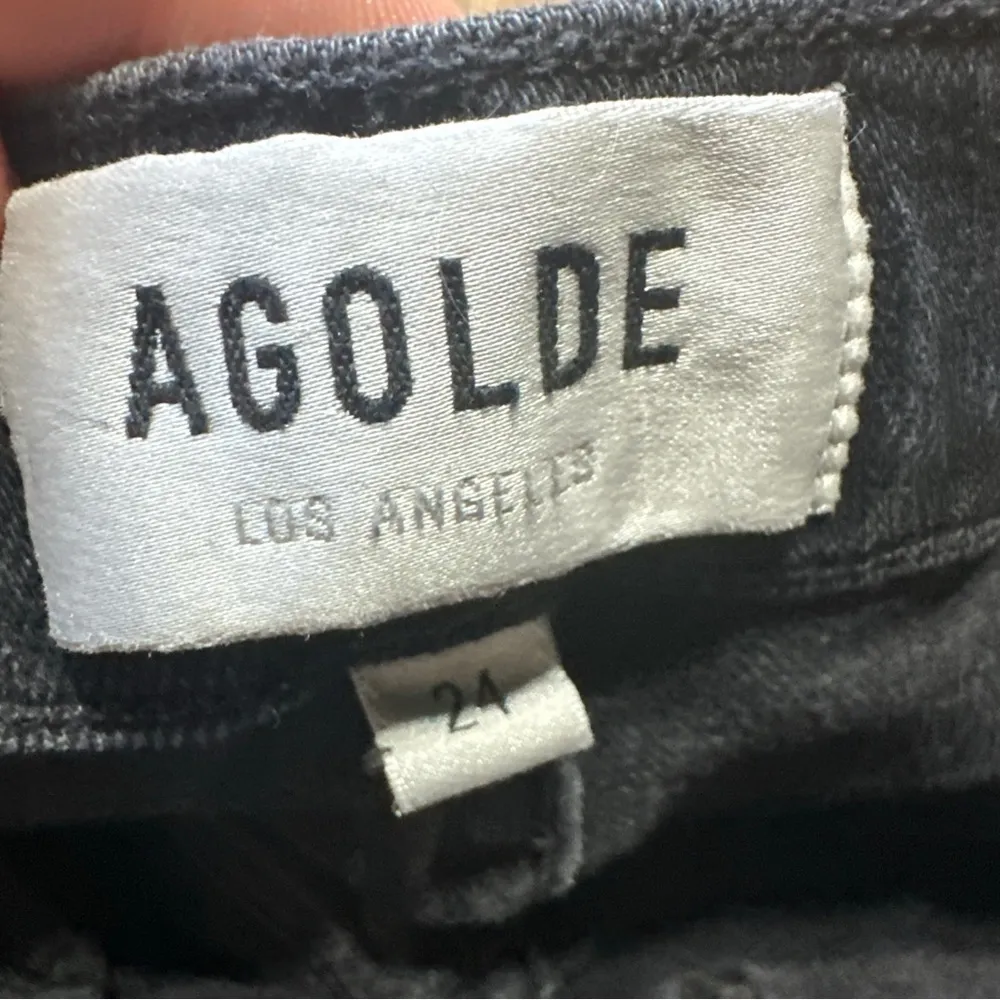 AGOLDE  black jeans size 24 - Image 5