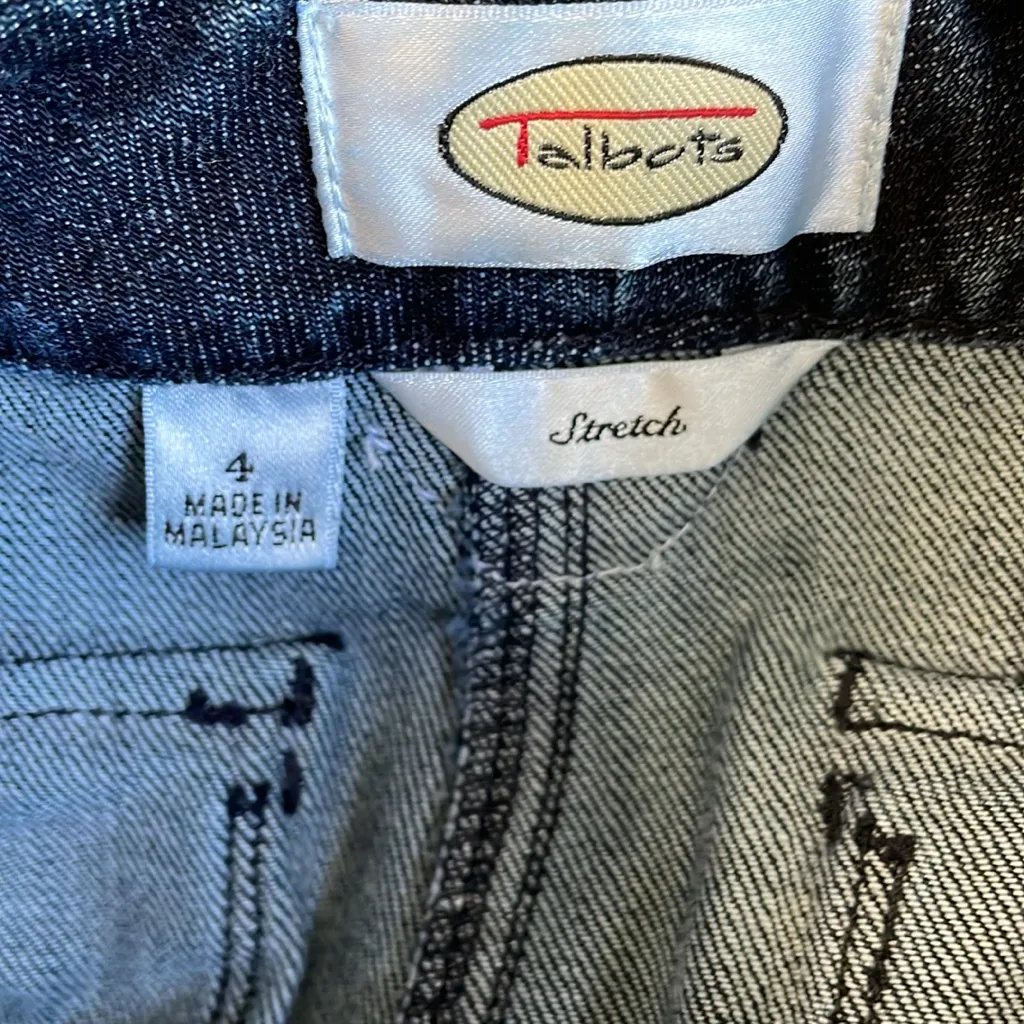 Talbots Boot Cut Jeans with Gold Accents - Image 4