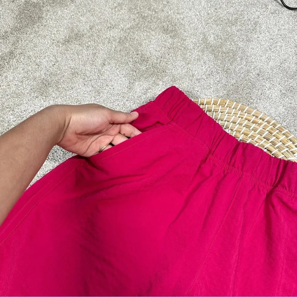 Title Nine Textured Pull On Shorts Bermuda Outdoor Travel Hiking Pink Size XS - Image 7