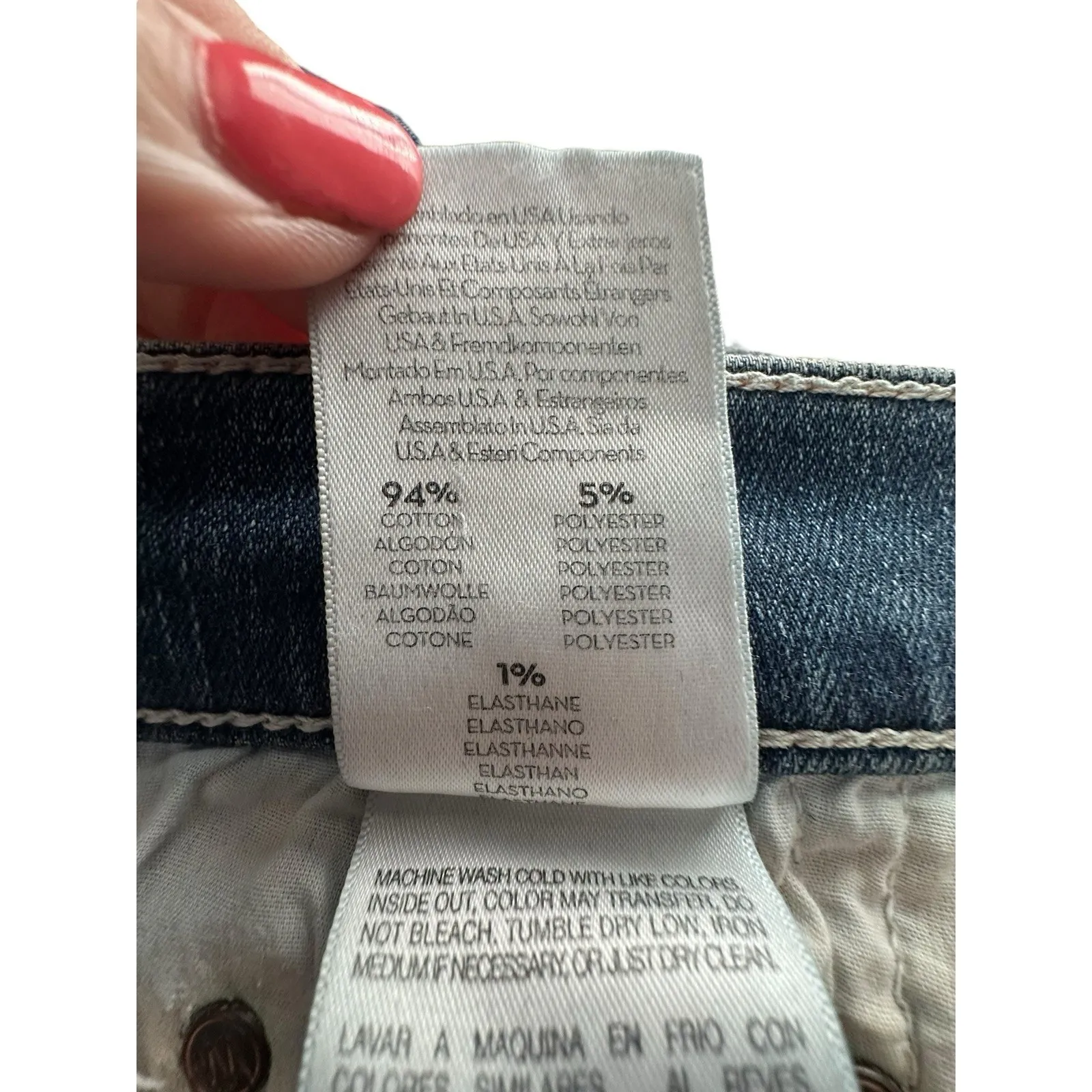 MOTHER The Insider Crop Step Chew Sz 24 Boot Cut Jean in Dancing on Coals QR12 - Image 8