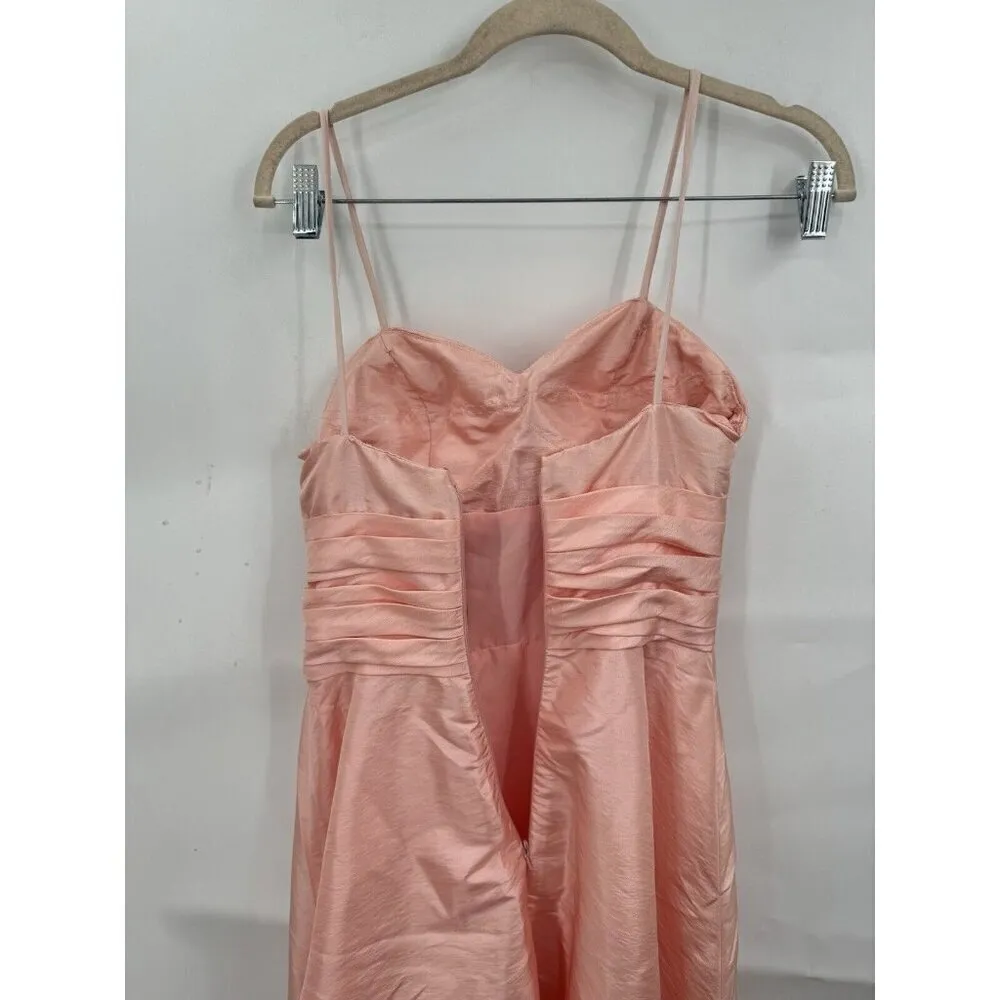 bill‎ levkoff dress Women 8 Pink Lined Mini Formal Prom Cocktail Sweetheart Neck - Image 2