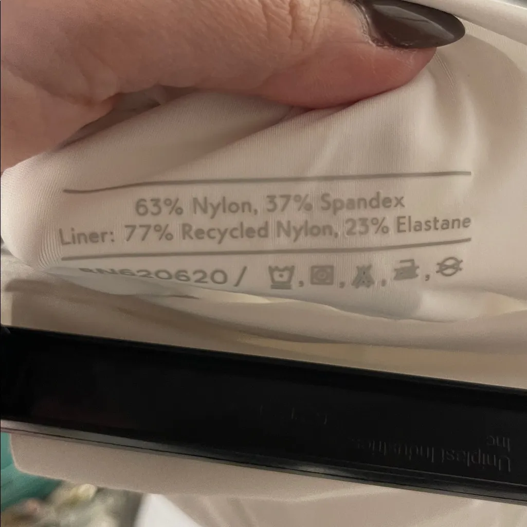 OUTDOOR VOICES WOMENS WHITE ONE SHOULDER ATHLETIC ATHLEISURE MINI DRESS SMALL - Image 5