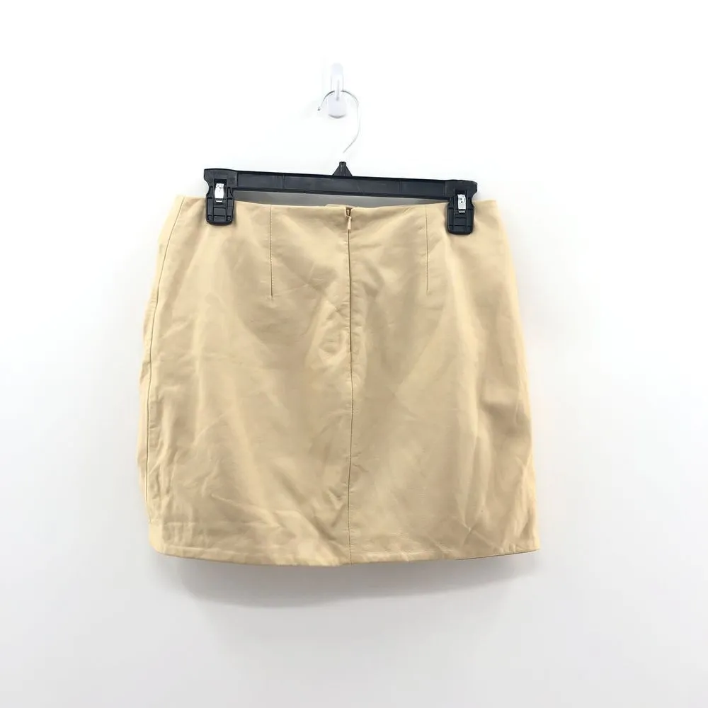 LAMARQUE x REVOLVE Aricia Skirt‎ in Beige Tan Size 4 - Image 3