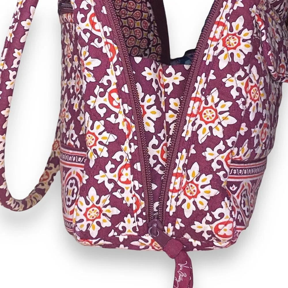 Beautiful NWOT Vera Bradley Medallion Bowler Purse Satchel Handbag Retired - Image 9