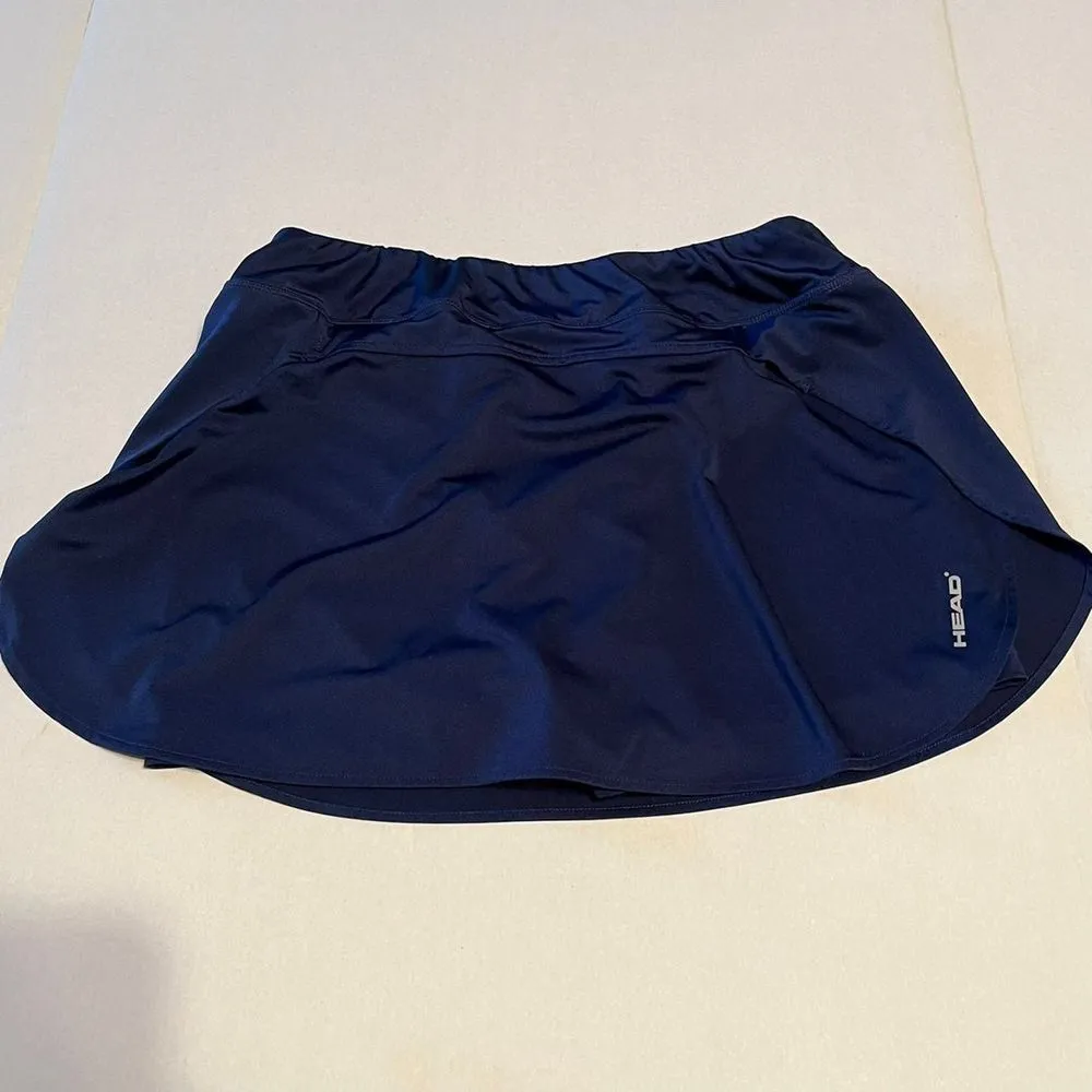 Head ‎ athletic navy blue skorts women's size large - Image 10