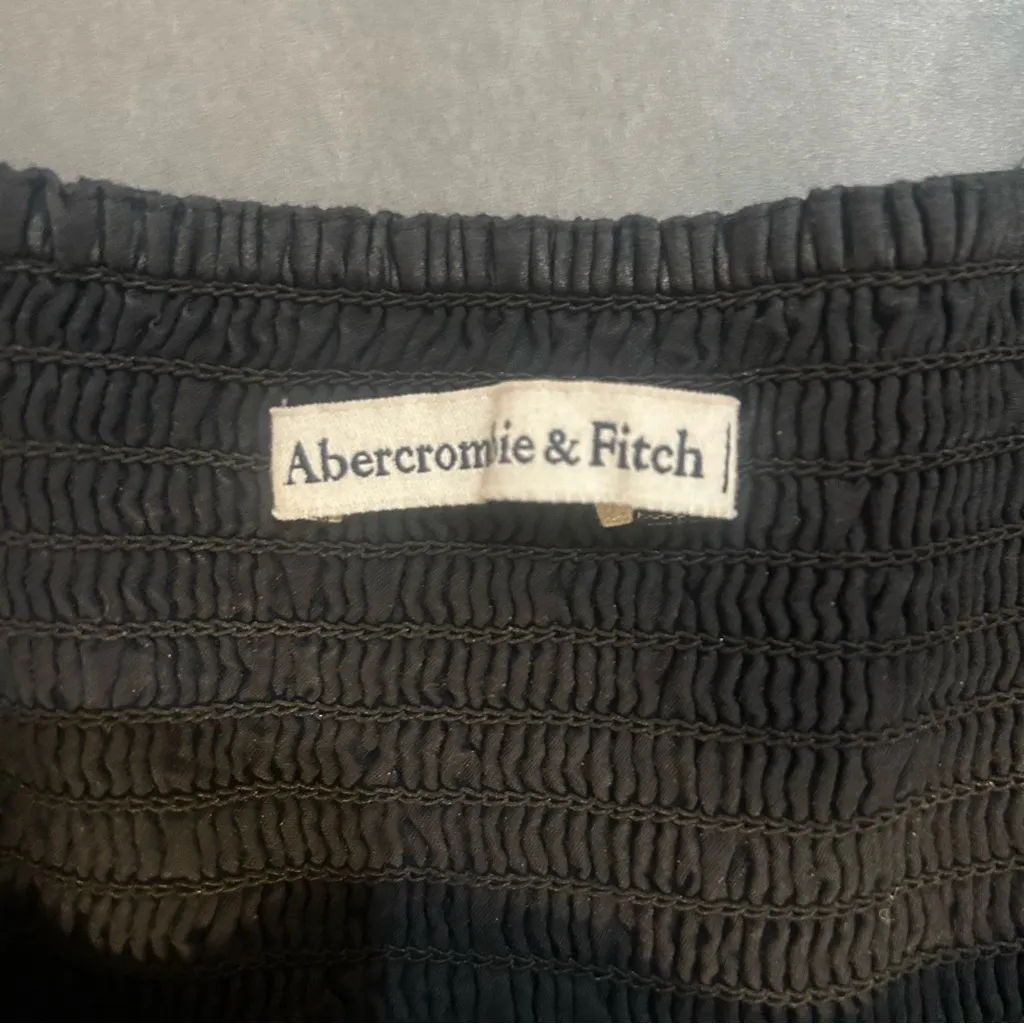 Abercrombie & Fitch Babydoll Bubble Hem Mini Dress - Image 4