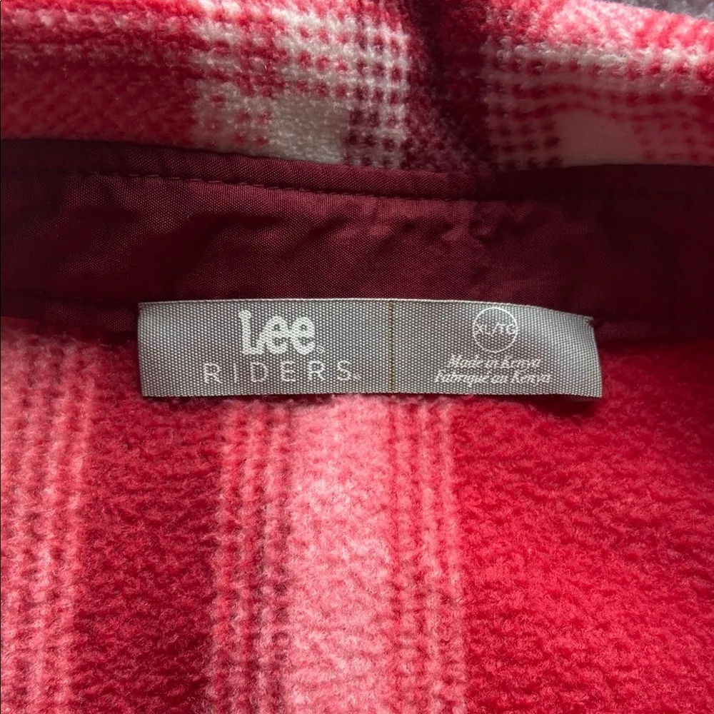 Lee’s Red Plaid Flannel - Image 2