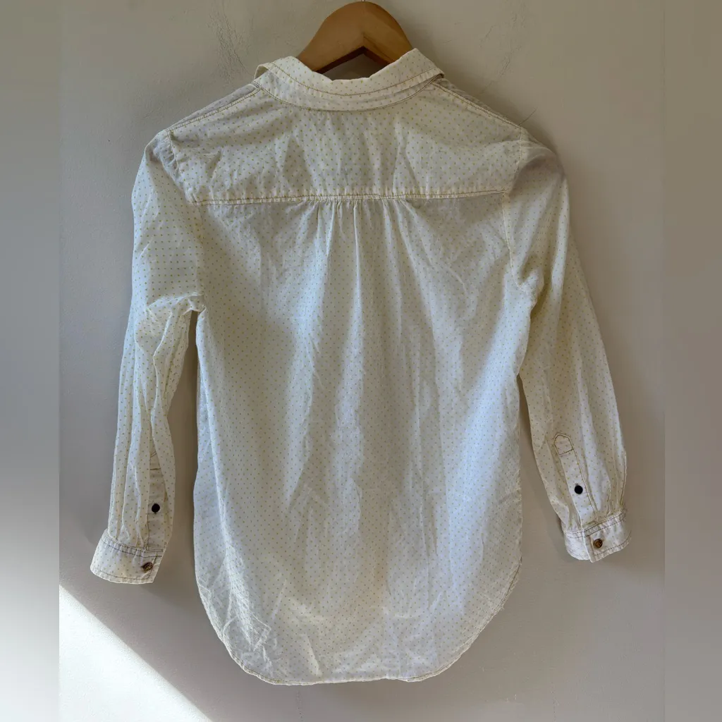 Maeve Yellow Polka Dot Blouse - Image 5