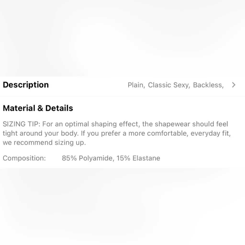 New Women's Black Long Sleeve shapewear Bodysuit xxl - Image 6