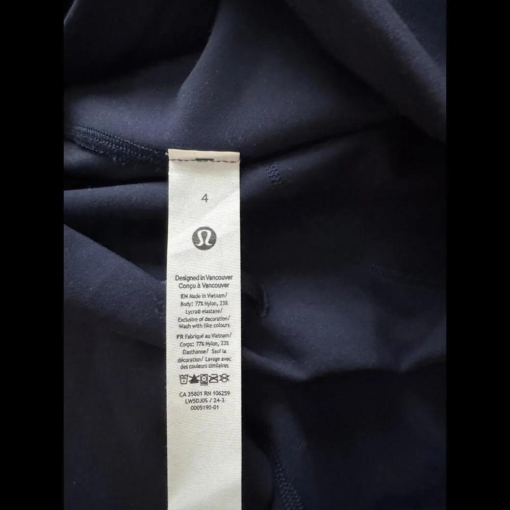 Lululemon Wunder Train High Rise 28” True Navy Size 4 NWT - Image 6