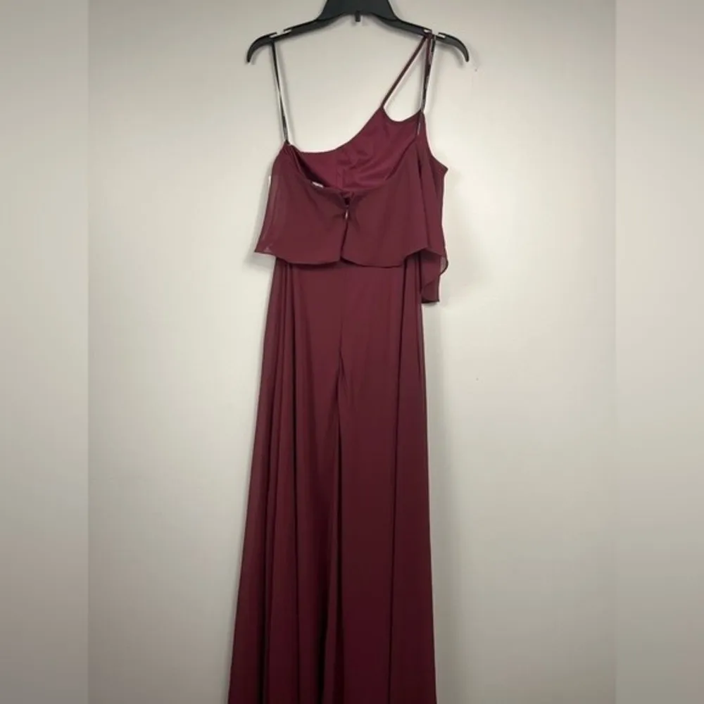 NWT Bill Levkoff Bridesmaid Dress Style 7006 in The Color Wine Size 2 - Image 7