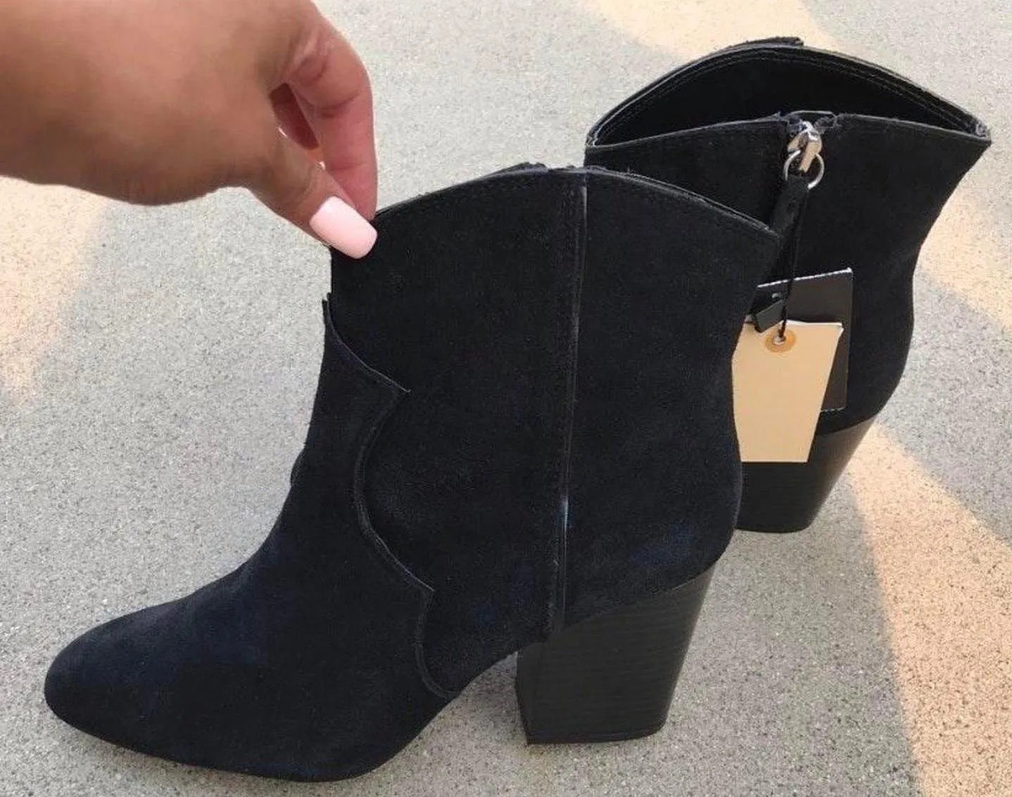 ZARA Suede Booties - Image 8