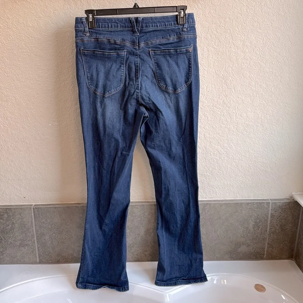 Wit and Wisdom Ab'Solution High Waist Itty Bitty Bootcut Jeans Size 14 - Image 5