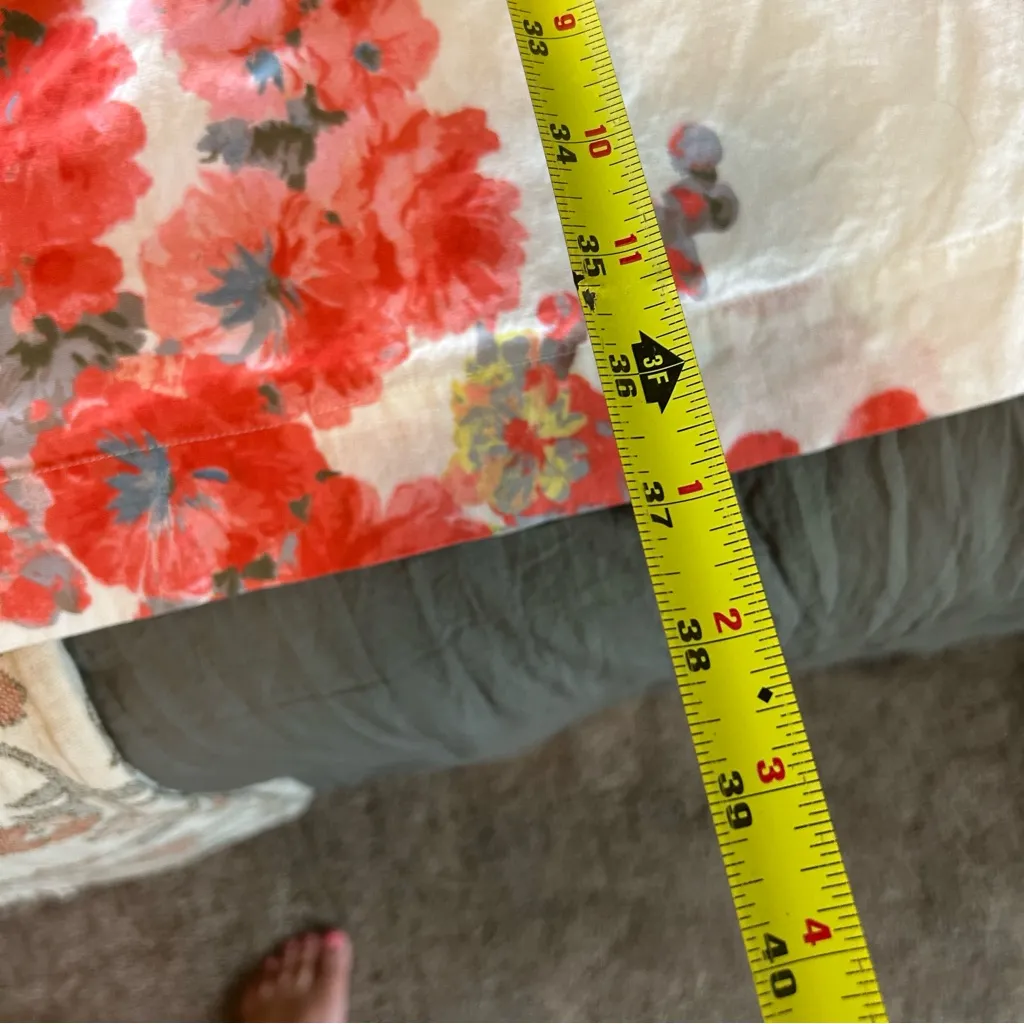 Joules Darcie Floral Cotton Linen Shift Dress. Size 10. Size M - Image 13