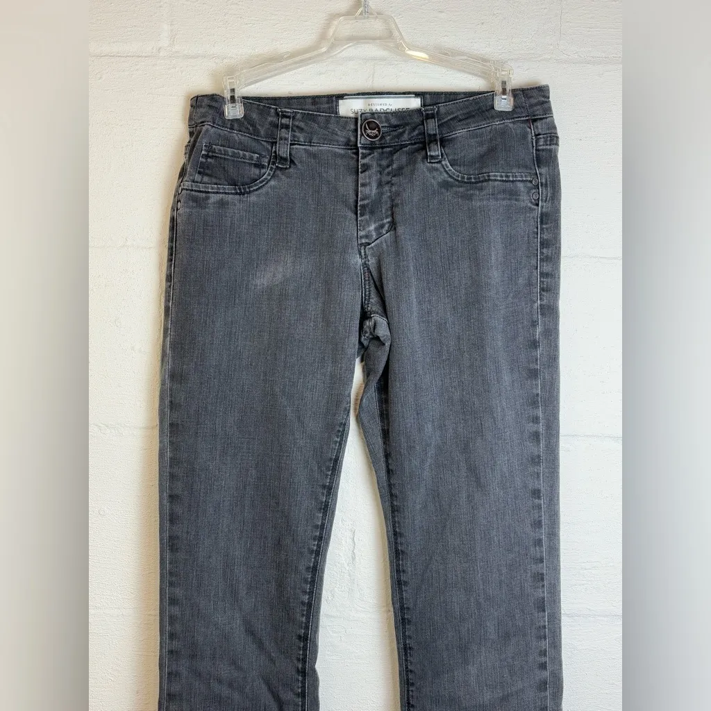 Suzy Radcliffe Woman’s Grey Denim Casual Minimalist Trendy Skinny Jeans Size 30 Gray - Image 2
