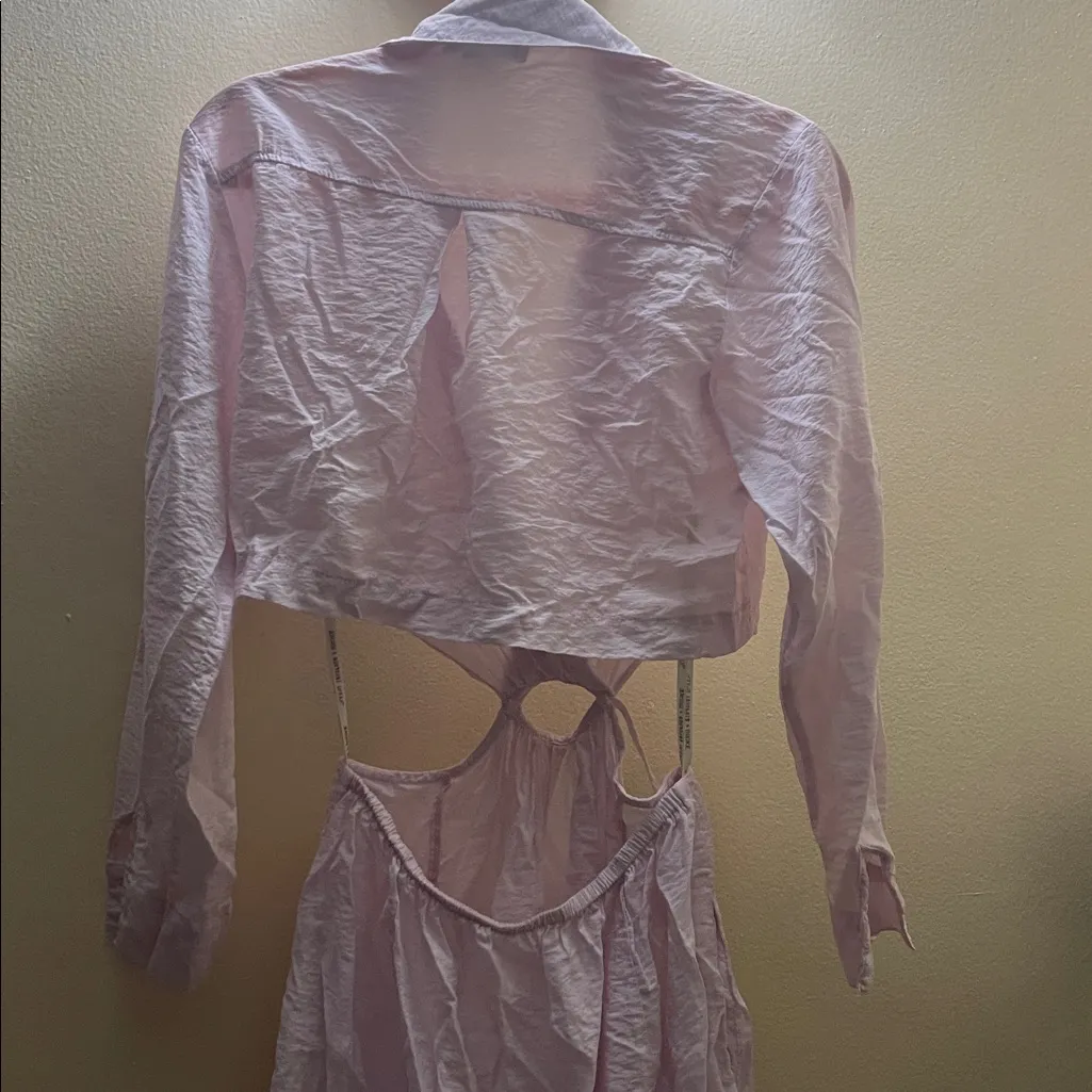 Young Fabulous & Broke Cut Out Maxi Dress Violet - Image 6