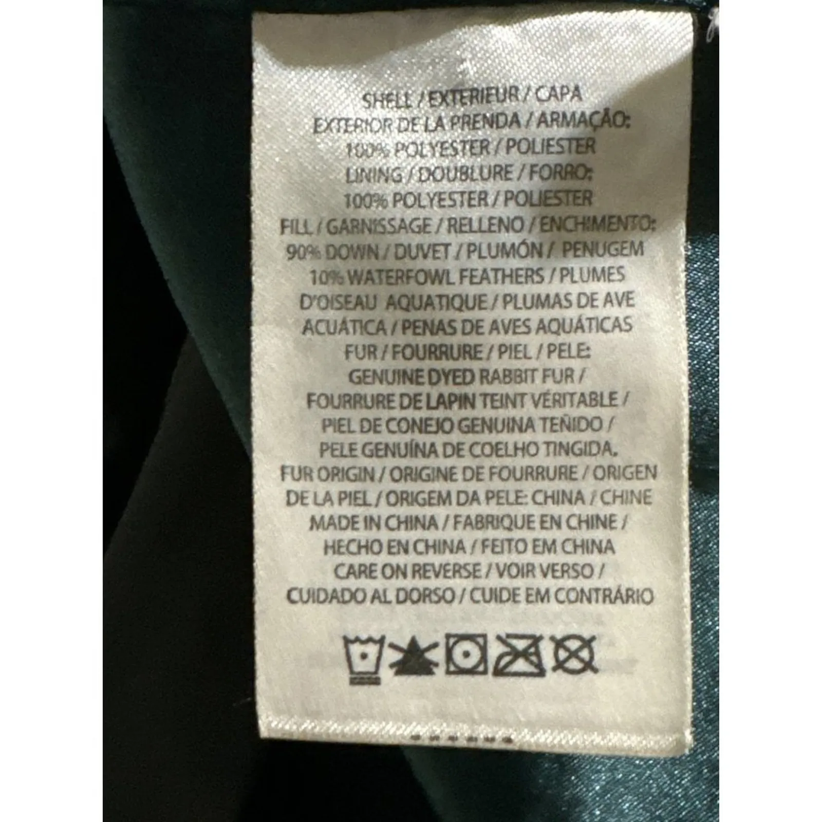 Elie Tahari · Small (Est) · Down Filled Puffer Jacket · Black Quilted Coat - Image 6