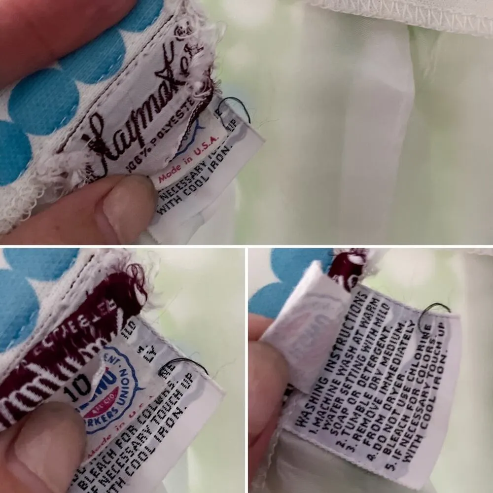 Vintage 70s skort XS Green - Image 6