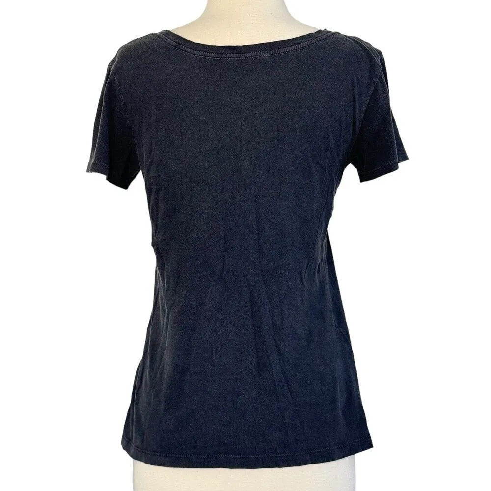 SPELL & GYPSY Unicorn Tears Distressed T Shirt Wild Horses Run Free Size S MINT Black - Image 7