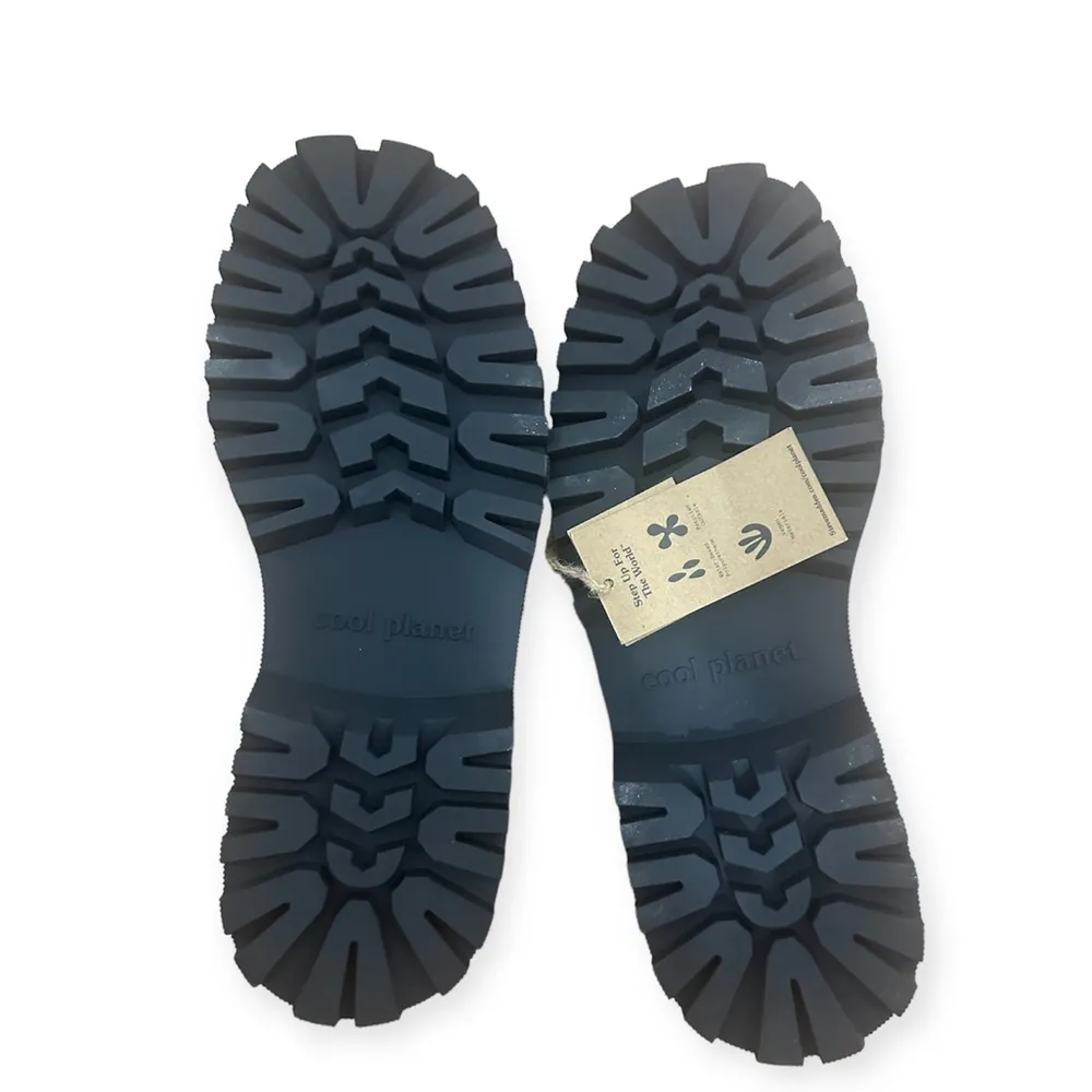 Cool Planet by  Hazel Womens Faux Leather White Platform Loafers NWT - Image 2