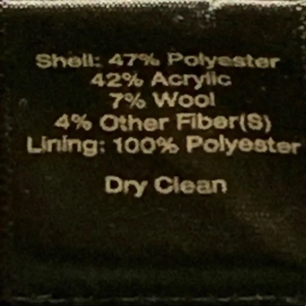 Ann Taylor Petite black/teal/metallic tweed skirt. - Image 13