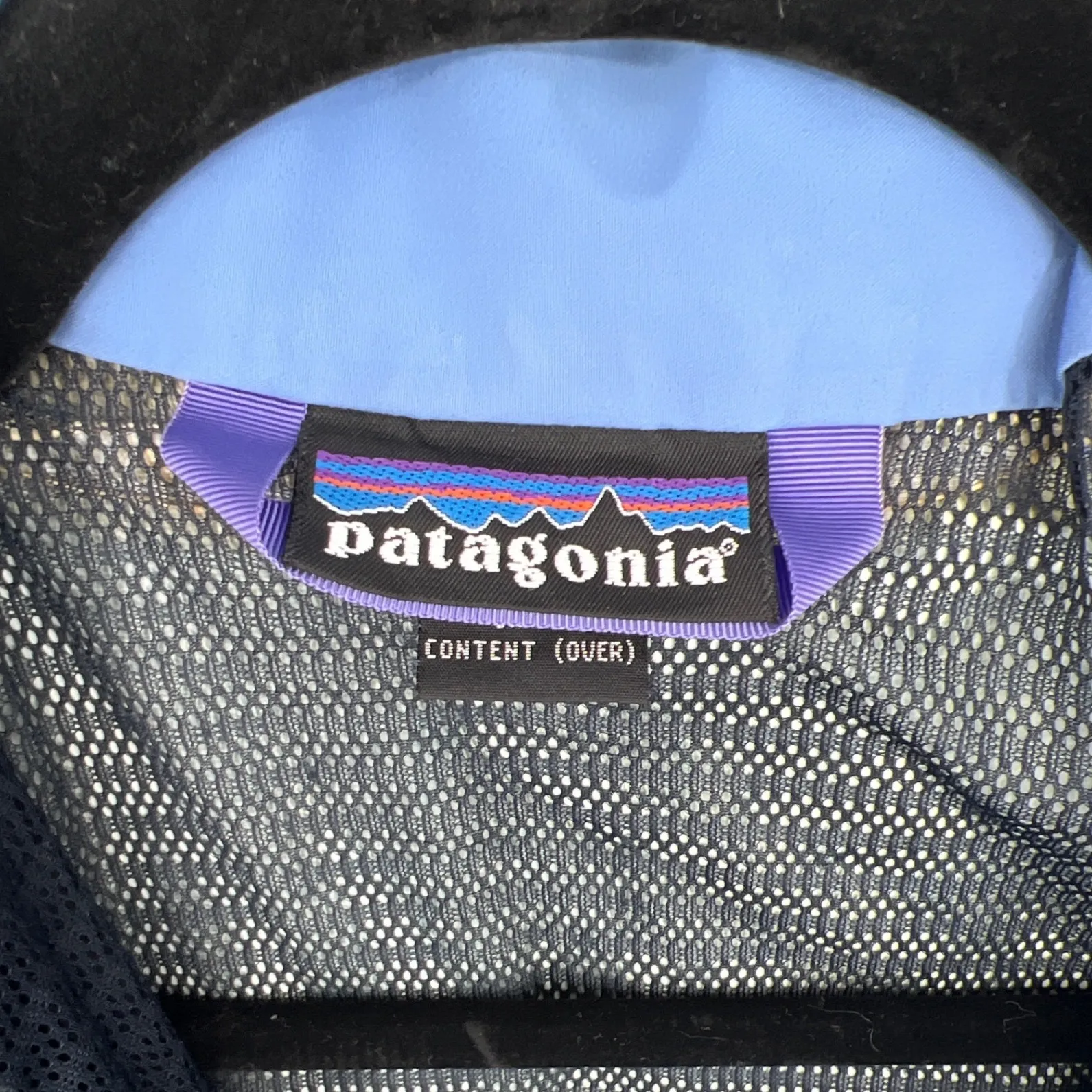 Patagonia GORE-TEX Periwinkle Blue Parka Jacket Women's Small Vintage 2002 VGUC - Image 7