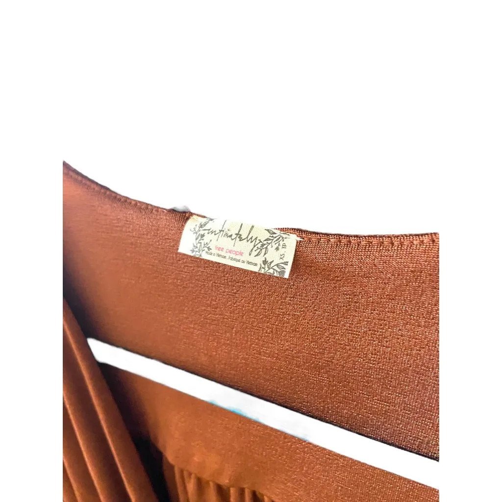 Free People Turnt Bodysuit Rust Size XS Revolve - Image 3