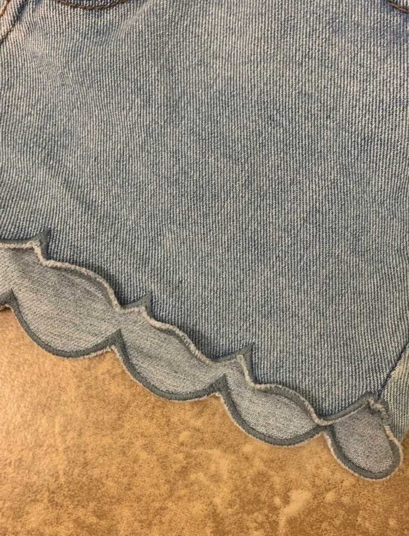 PacSun Bullhead Jean Short Scalloped  - Image 5