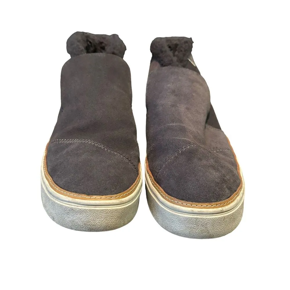 TOMS Women's Paxton Suede Slip-Ons Forged Iron Grey‎ Size 9 Shoe - Image 2