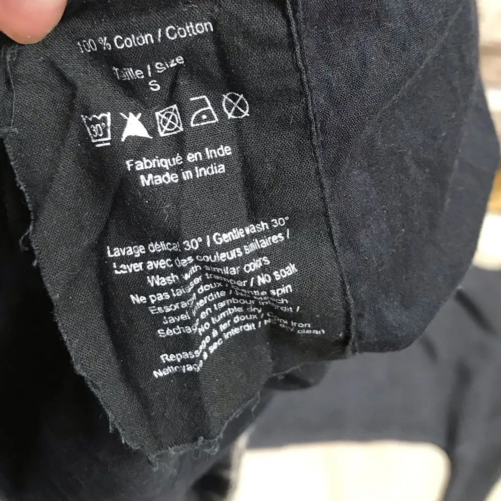 Leon & Harper Schoolgirl Plaid Flannel Skirt Black Green Grunge 90s Goth small - Image 8