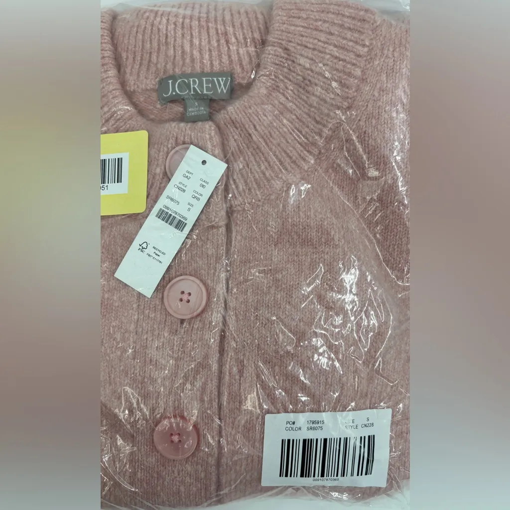 J.Crew Relaxed milano-stitch cardigan - Image 4