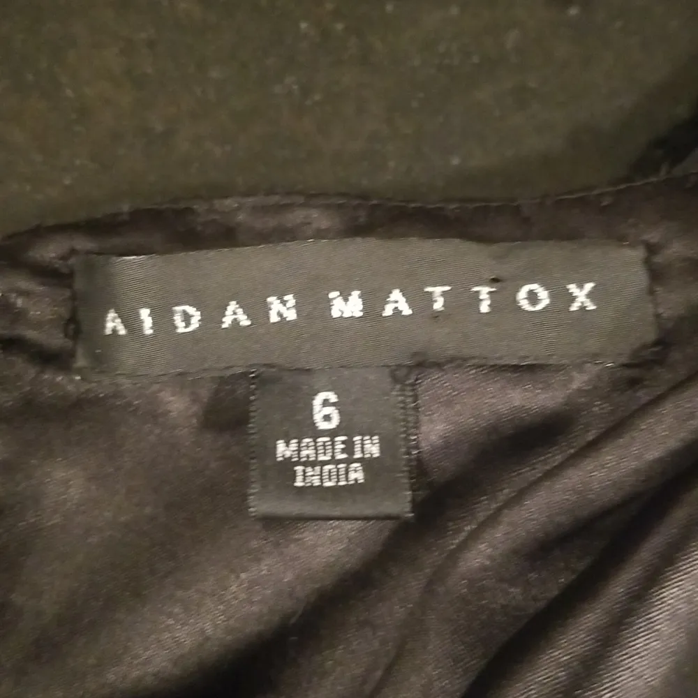 💕AIDAN MATTOX💕 Cold Shoulder Sequin Mini Dress ~ Cocktail Dress Black 6 NWOT - Image 12