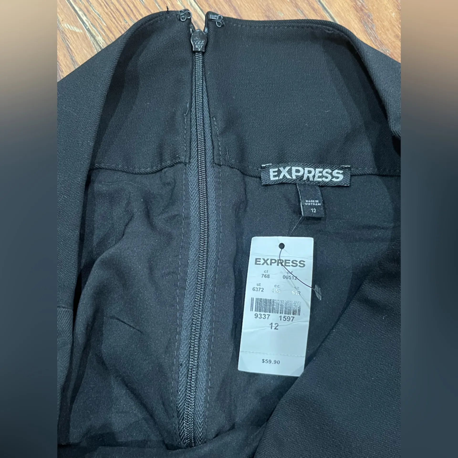 Express Black Pencil Skirt - Image 6