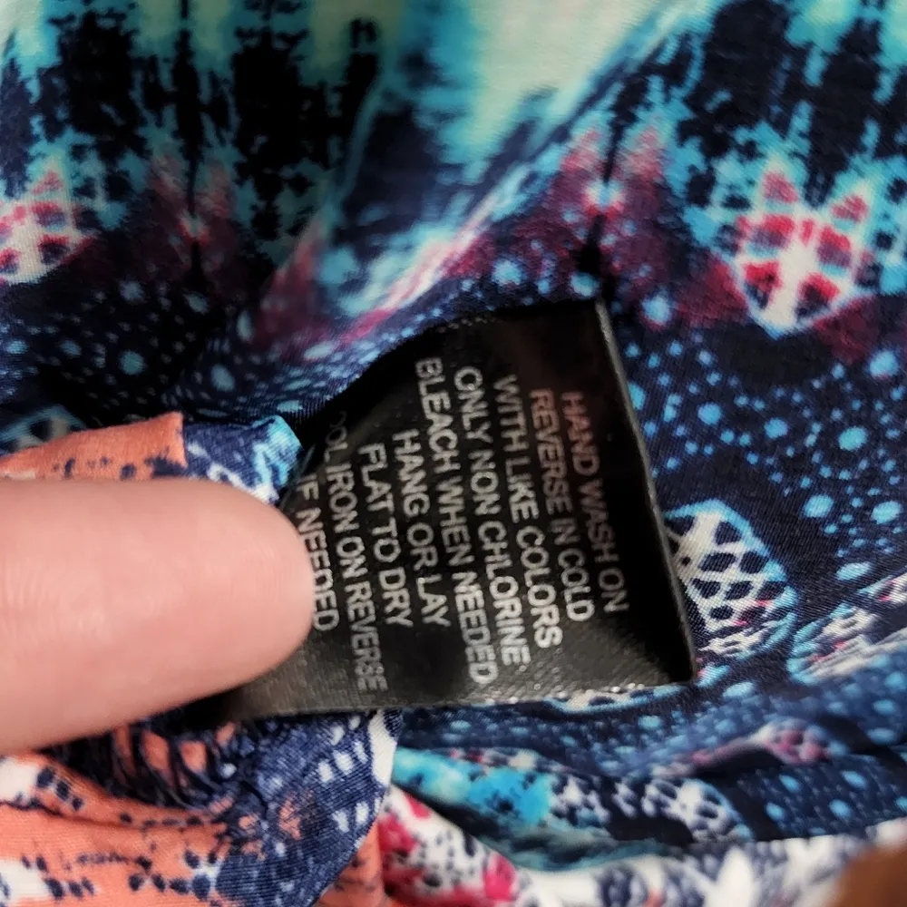 Bebop  Aztec Strapless romper size medium - Image 8