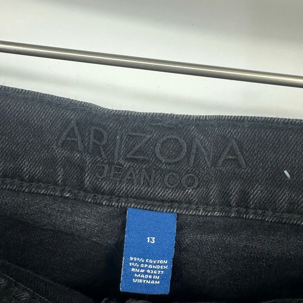 Arizona Jean Co Black Mini Skirt Size 13 - Image 3