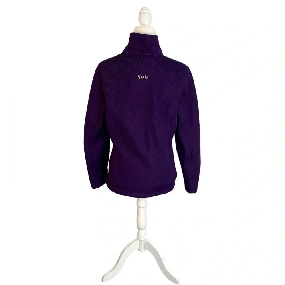 Spyder Core Sweater Full Zip Fleece Lined Jacket - Image 4